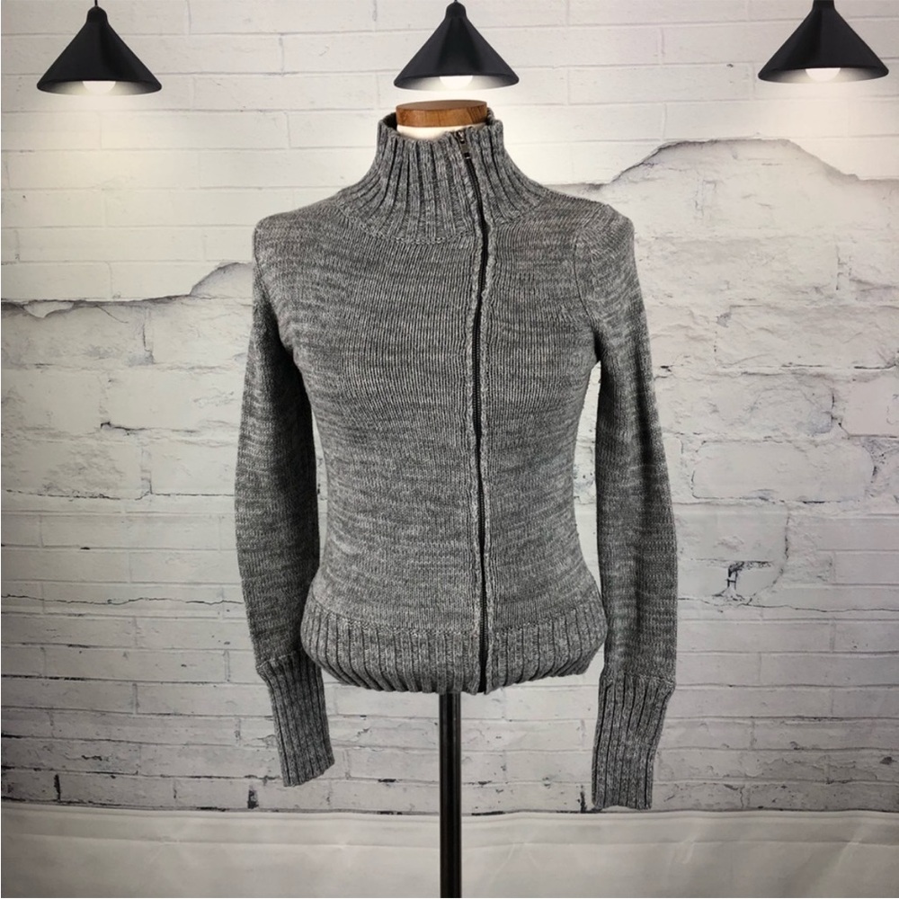 Victoria’s Secret Mock Neck Full Zip Sweater